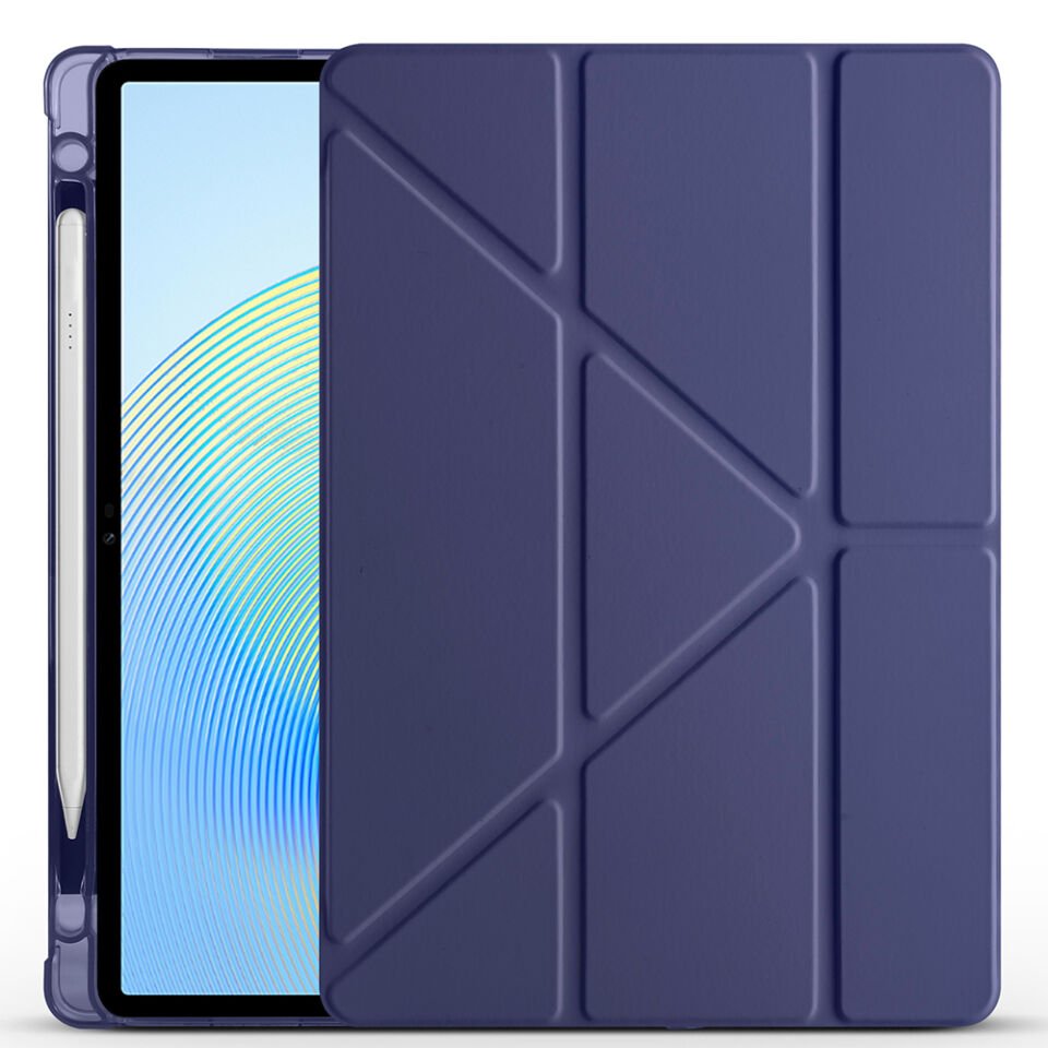 Honor Pad X8A Kılıf HEPTEKİLETİŞİM Tri Folding Kalem Bölmeli Standlı Kılıf