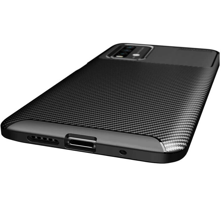 Xiaomi Redmi 9T Kılıf HEPTEKİLETİŞİM Negro Silikon Kapak
