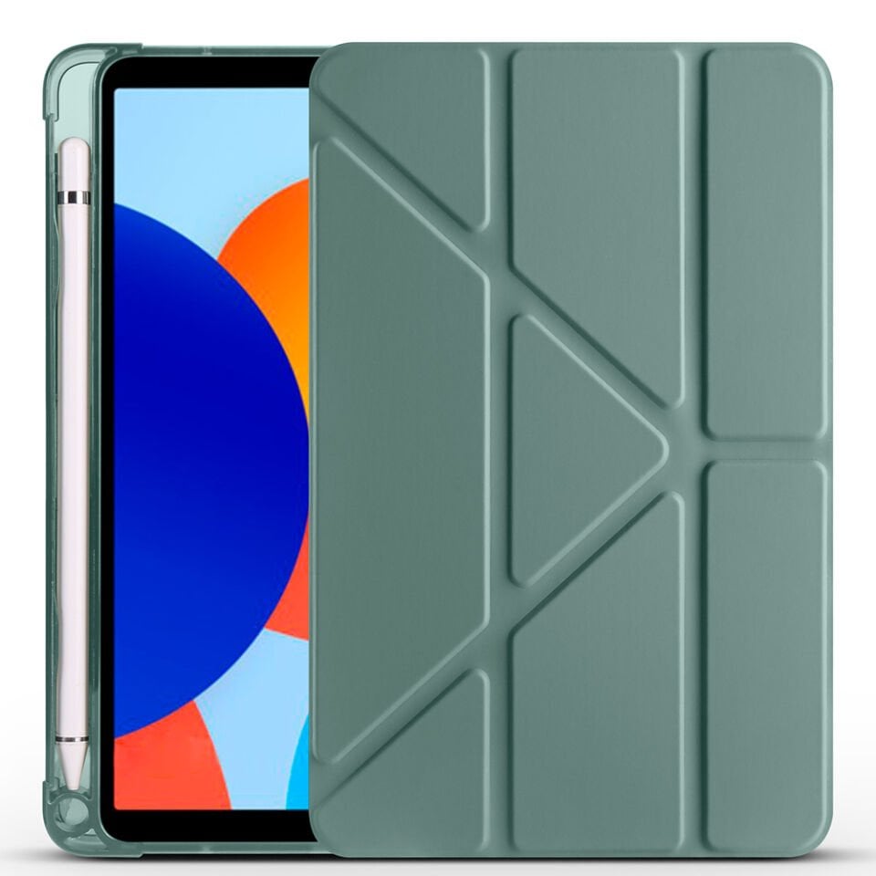 Xiaomi Redmi Pad SE 8.7 Kılıf HEPTEKİLETİŞİM Tri Folding Kalem Bölmeli Standlı Kılıf