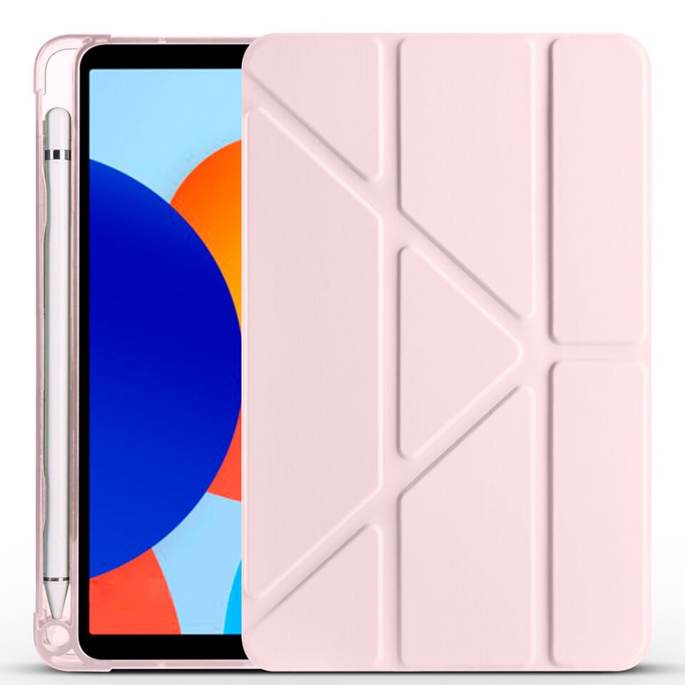 Xiaomi Redmi Pad SE 8.7 Kılıf HEPTEKİLETİŞİM Tri Folding Kalem Bölmeli Standlı Kılıf
