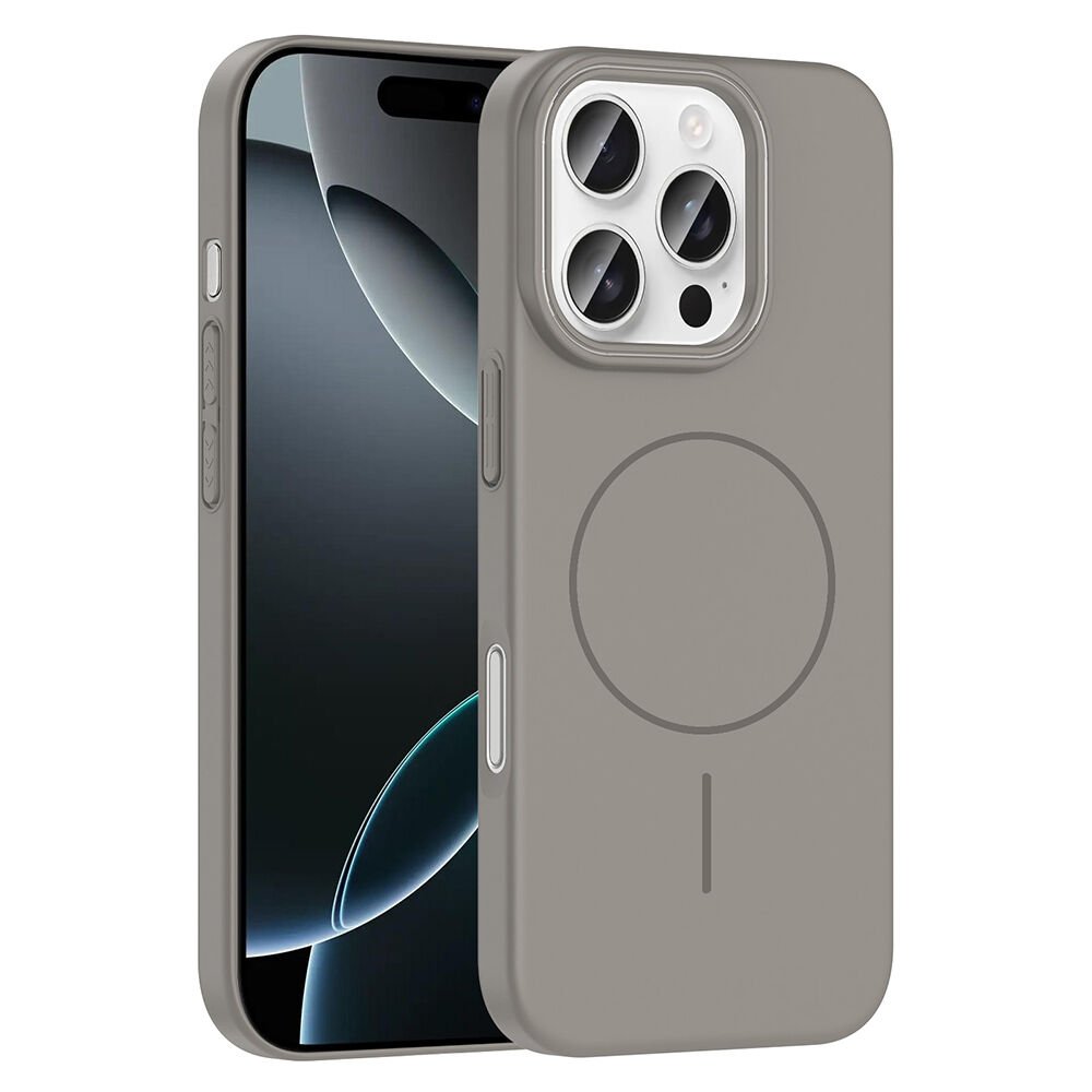 Apple iPhone 16 Pro Max Kılıf Magsafe Şarj Özellikli Zore Ruby Sert Kapak