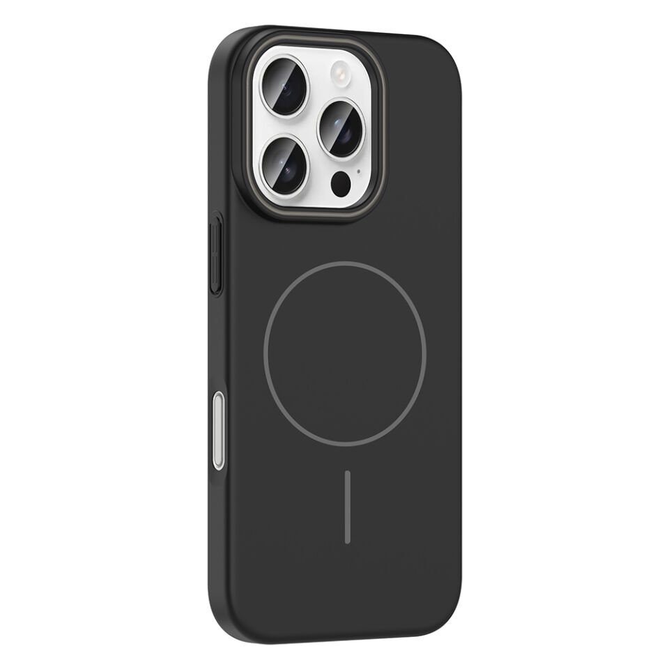 Apple iPhone 16 Pro Max Kılıf Magsafe Şarj Özellikli Zore Ruby Sert Kapak