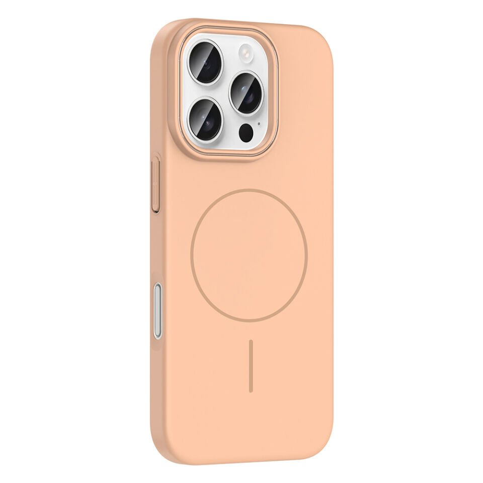 Apple iPhone 16 Pro Max Kılıf Magsafe Şarj Özellikli Zore Ruby Sert Kapak