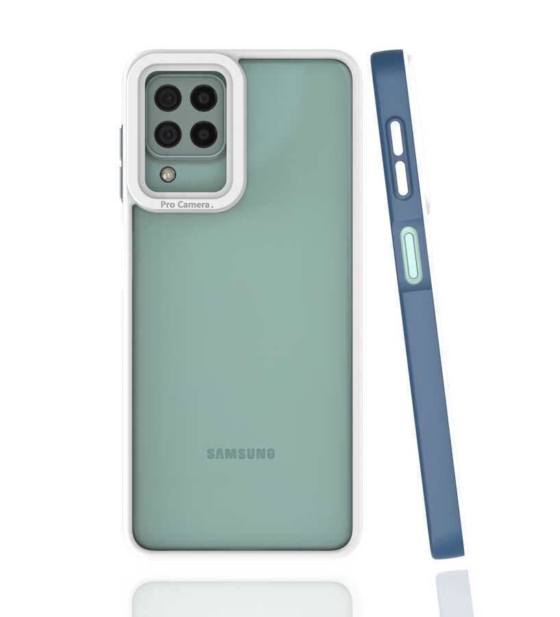 Samsung Galaxy M22 Kılıf HEPTEKİLETİŞİM Mima Kapak