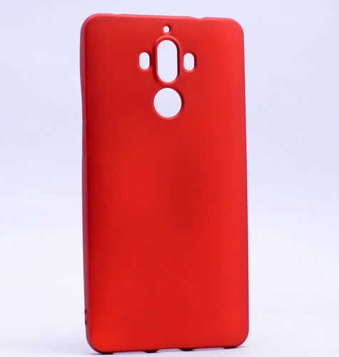 Huawei Mate 9 Kılıf Yumuşak Dokulu Soft Esnek İnce Mat Renkli Silikon Kapak (PREMİER) Siyah