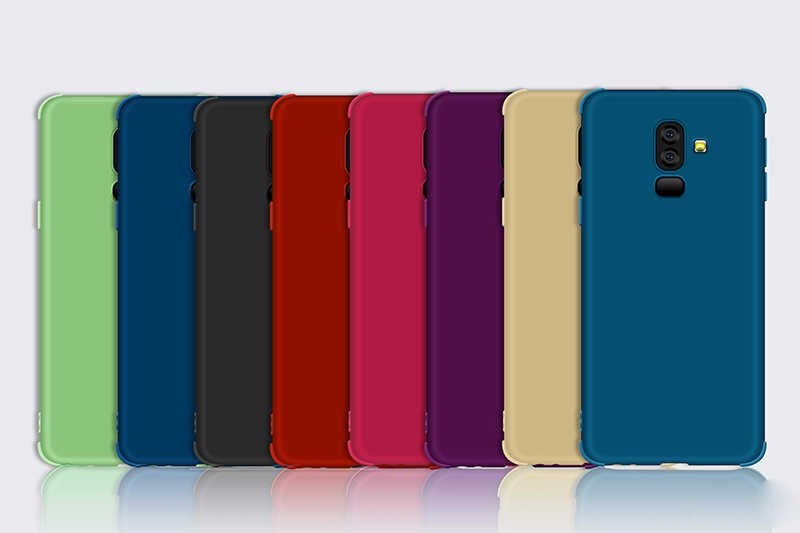 Galaxy J8 Kılıf Zore Neva Silikon