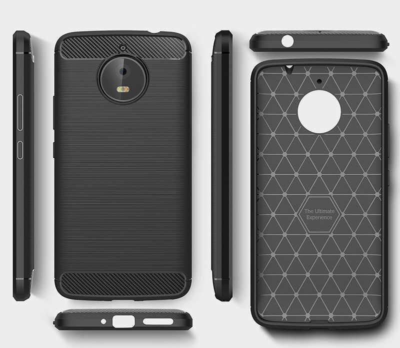 Lenovo Moto E4 Plus Kılıf Ultra Korunaklı Silikon Kapak (ROOM) Siyah