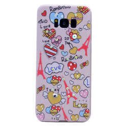Samsung Galaxy S8 Kılıf HEPTEKİLETİŞİM Pembiş Silikon