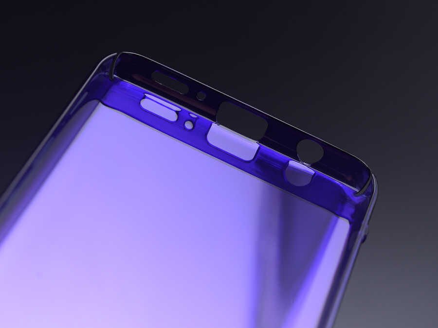 Galaxy S9 Kılıf Zore Renkli Transparan Kapak