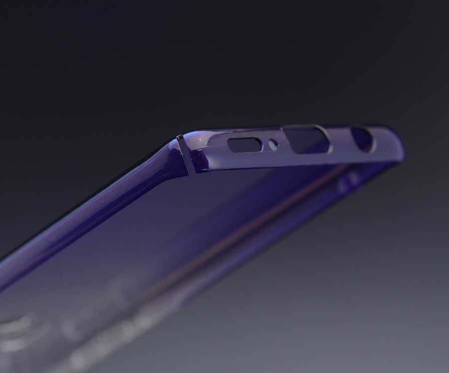 Galaxy S9 Kılıf Zore Renkli Transparan Kapak