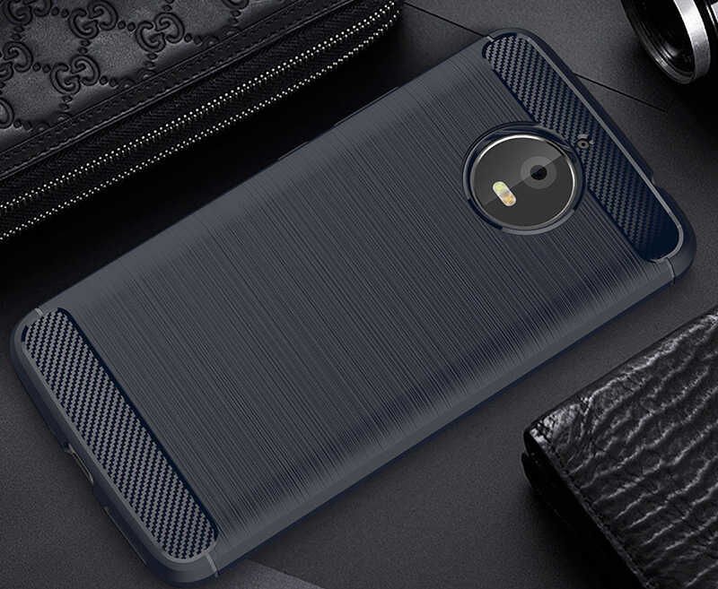 Lenovo Moto E4 Plus Kılıf Ultra Korunaklı Silikon Kapak (ROOM) Lacivert