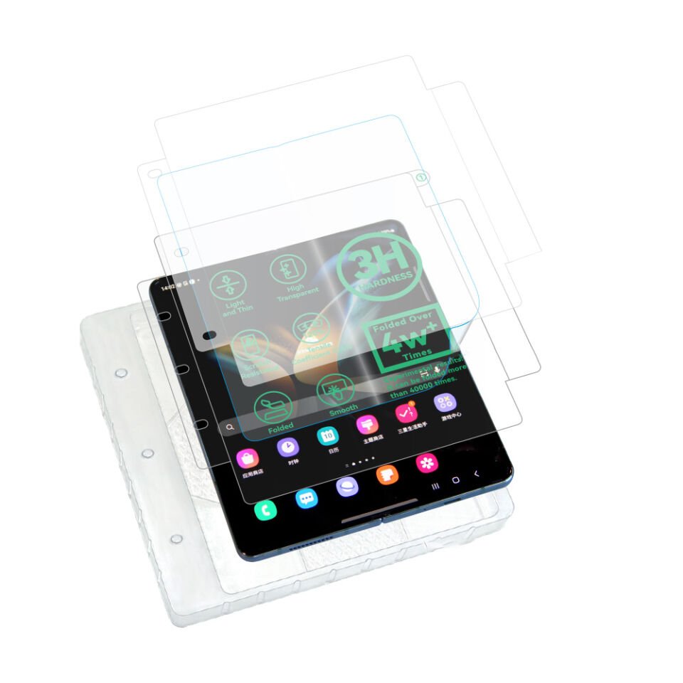 Samsung Galaxy Z Flip 5 HEPTEKİLETİŞİM Hizalama Aparatlı S-Fit Body Ekran Koruyucu