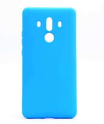 Huawei Mate 10 Pro Kılıf Yumuşak Dokulu Soft Esnek İnce Mat Renkli Silikon Kapak (PREMİER) Kırmızı