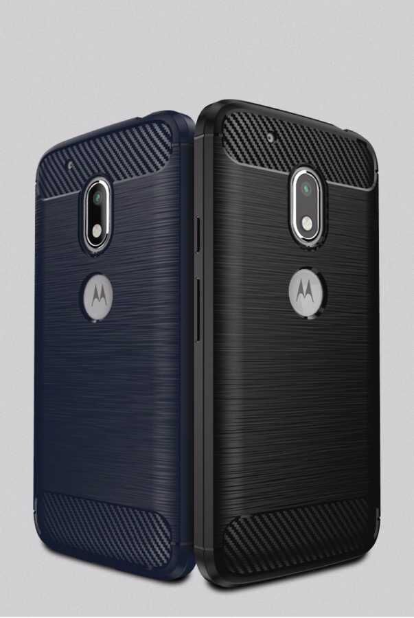 Lenovo Lenova Moto G4 Kılıf Ultra Korunaklı Silikon Kapak (ROOM) Lacivert