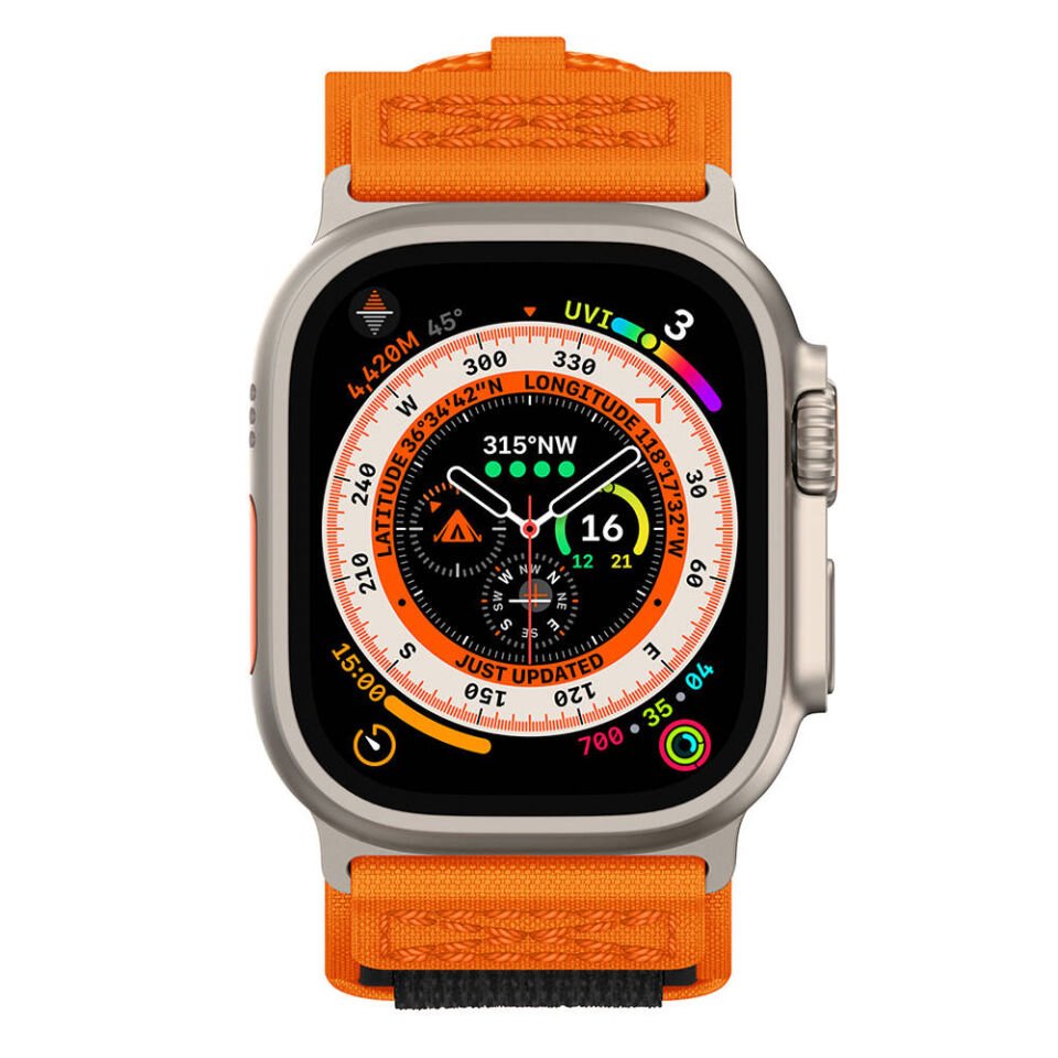 Apple Watch Ultra 49mm HEPTEKİLETİŞİM KRD-99 Hasır Kordon