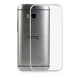 HTC One M8 Kılıf HEPTEKİLETİŞİM Süper Silikon Kapak