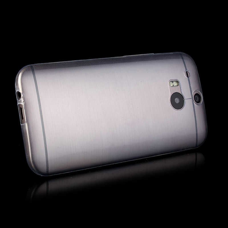 HTC One M8 Kılıf HEPTEKİLETİŞİM Süper Silikon Kapak