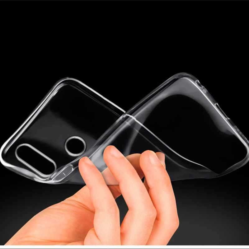 Huawei Honor 8X Şeffaf Kılıf Yumuşak İnce Tasarımlı Kapak (SÜPER) Renksiz