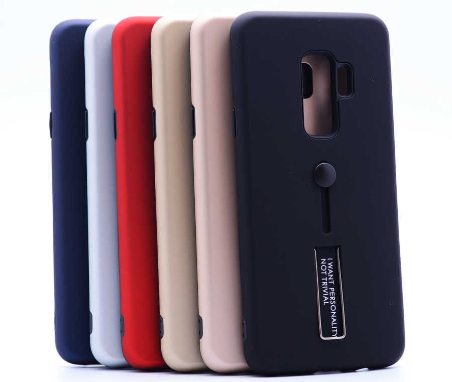 Galaxy S9 Plus Kılıf Zore Olive Standlı Kapak