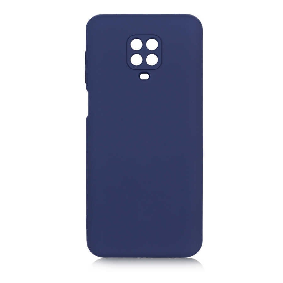 Xiaomi Redmi Note 9S Kadife İç Yüzey Yumuşak Dokulu Kamera Korumalı İnce Kapak (MARA) Turuncu