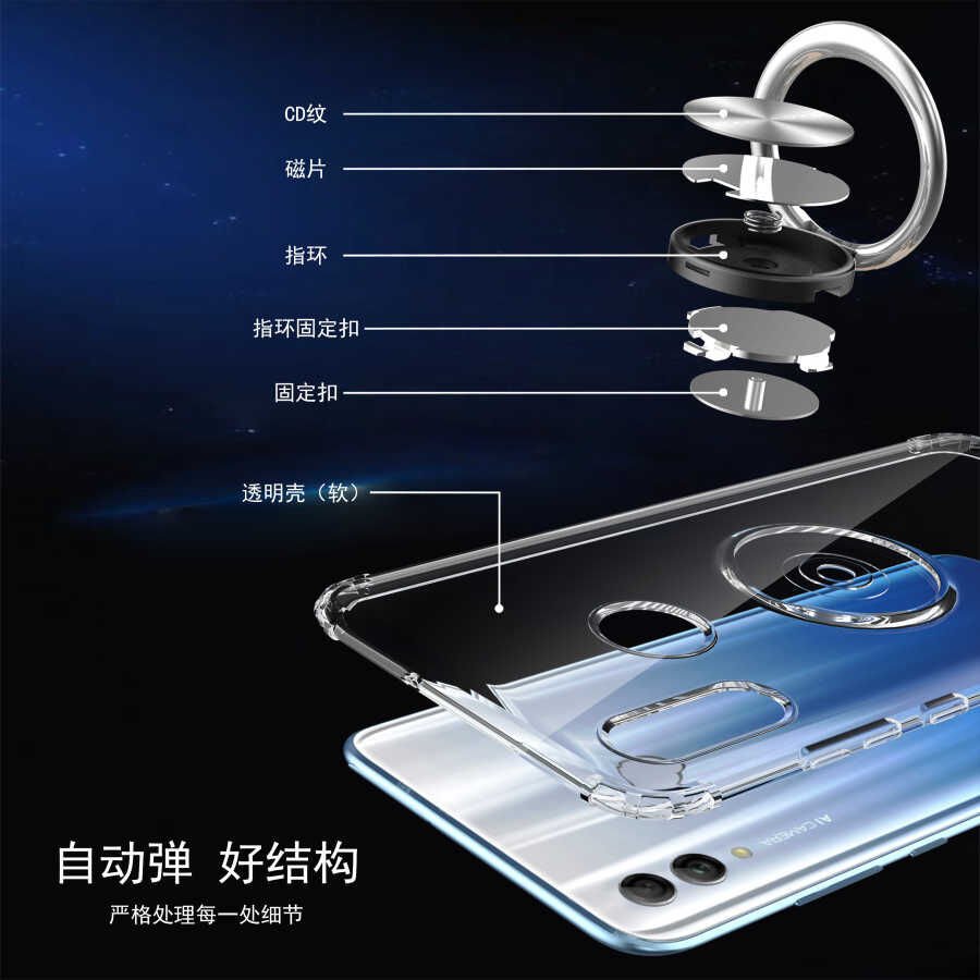 Huawei P Smart 2019 Kılıf HEPTEKİLETİŞİM Mill Silikon