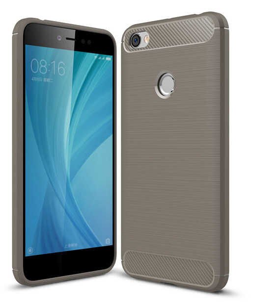 Xiaomi Redmi Note 5A Kılıf Ultra Korunaklı Silikon Kapak (ROOM) Gri