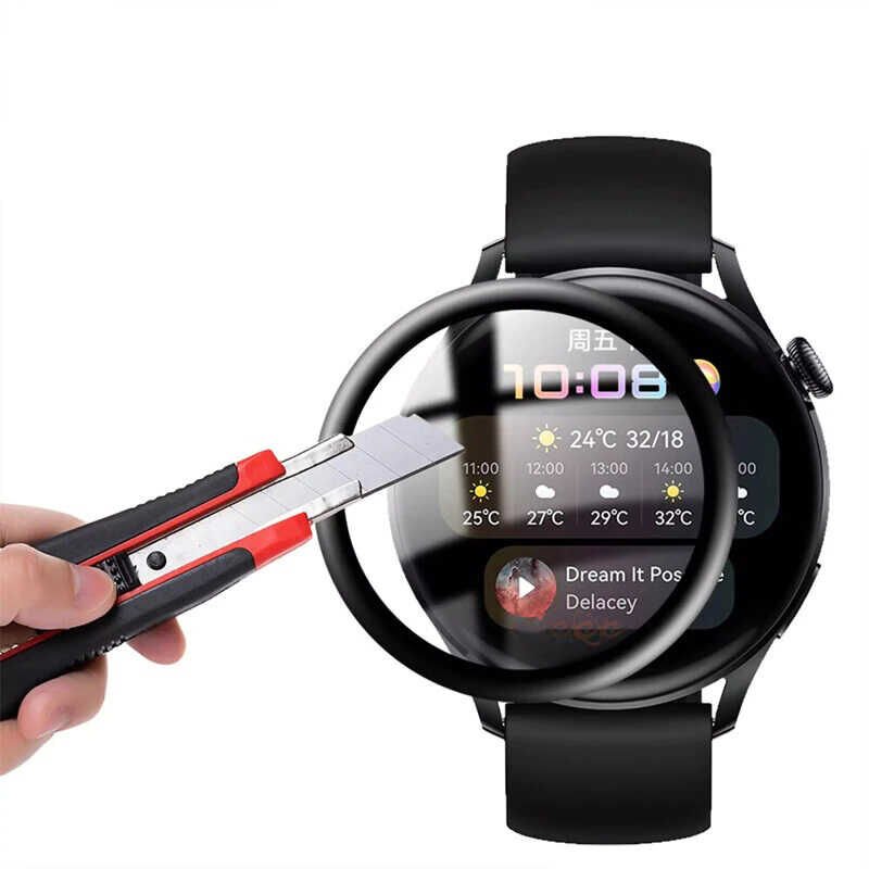 Huawei Watch GT 3 42mm HEPTEKİLETİŞİM PMMA Pet Saat Ekran Koruyucu