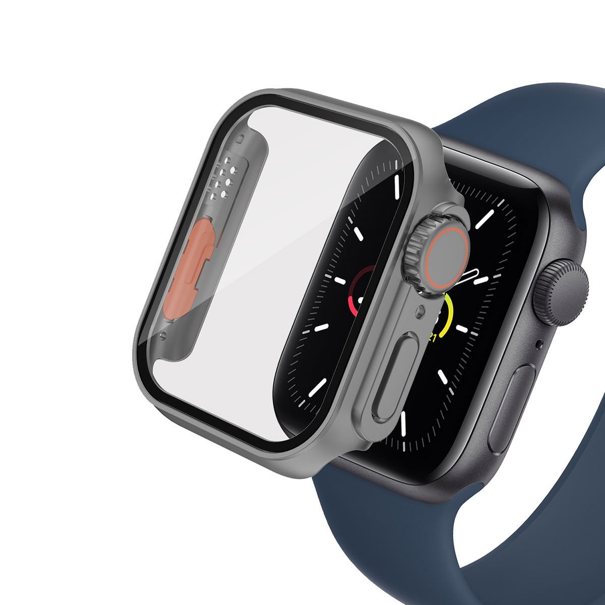 Apple Watch 40mm - Watch Ultra 49mm Kasa Dönüştürücü ve Ekran Koruyucu HEPTEKİLETİŞİM Watch Gard 26