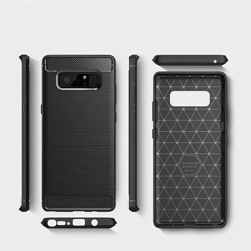 Samsung Galaxy Note 8 Kılıf Ultra Korunaklı Silikon Kapak (ROOM) Gri
