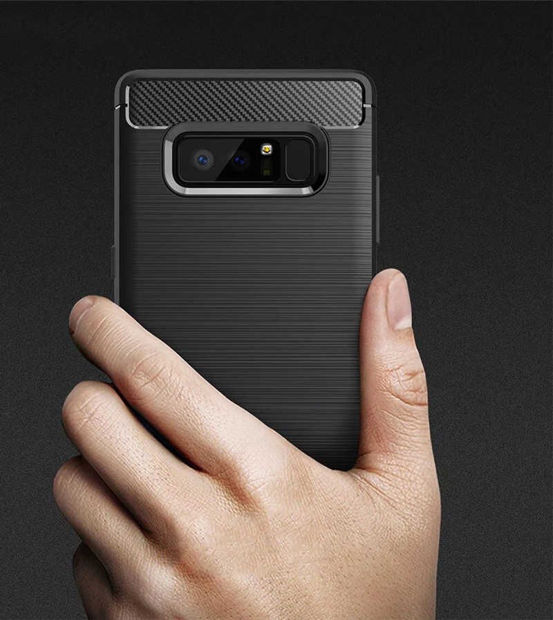 Samsung Galaxy Note 8 Kılıf Ultra Korunaklı Silikon Kapak (ROOM) Gri