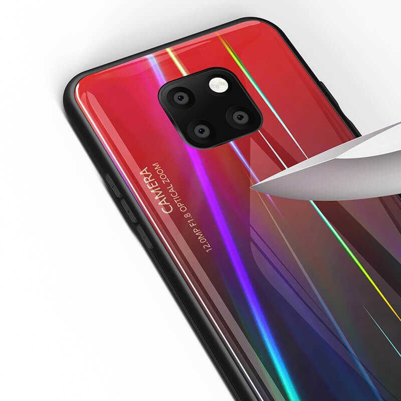 Huawei Mate 20 Pro Kılıf HEPTEKİLETİŞİM Friz Cam Kapak
