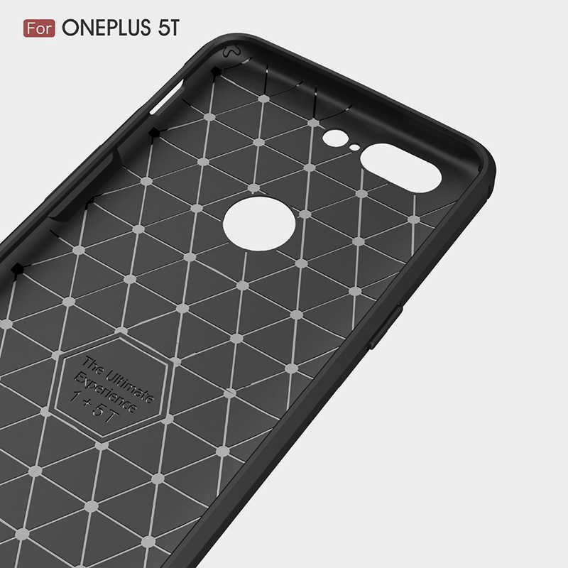 One Plus 5T Kılıf Ultra Korunaklı Silikon Kapak (ROOM) Lacivert