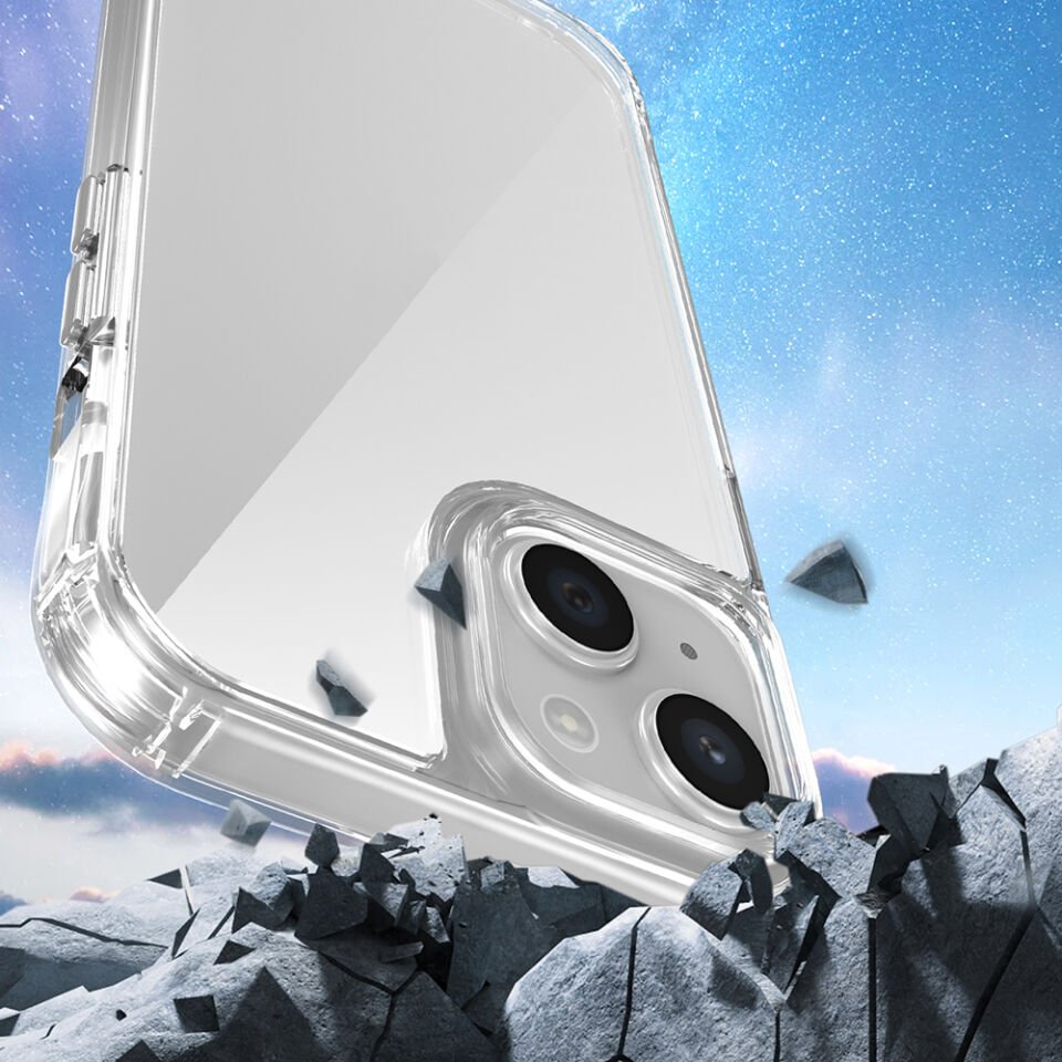 Apple iPhone 13 Kılıf Airbagli Takılabilir Askı Aparatlı HEPTEKİLETİŞİM Snap Silikon Kapak