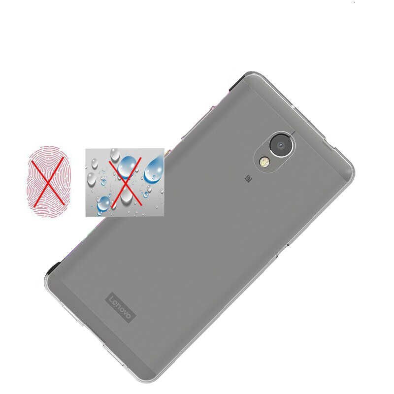 Lenovo Lenova P2 Şeffaf Kılıf Yumuşak İnce Tasarımlı Kapak (SÜPER) Renksiz