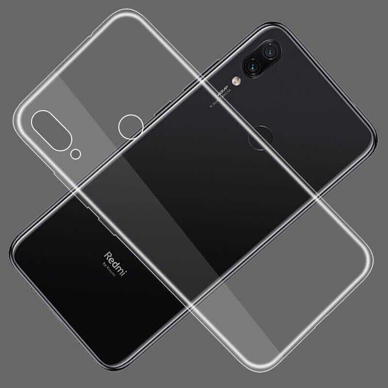 Xiaomi Redmi Note 7 Kılıf HEPTEKİLETİŞİM Süper Silikon Kapak